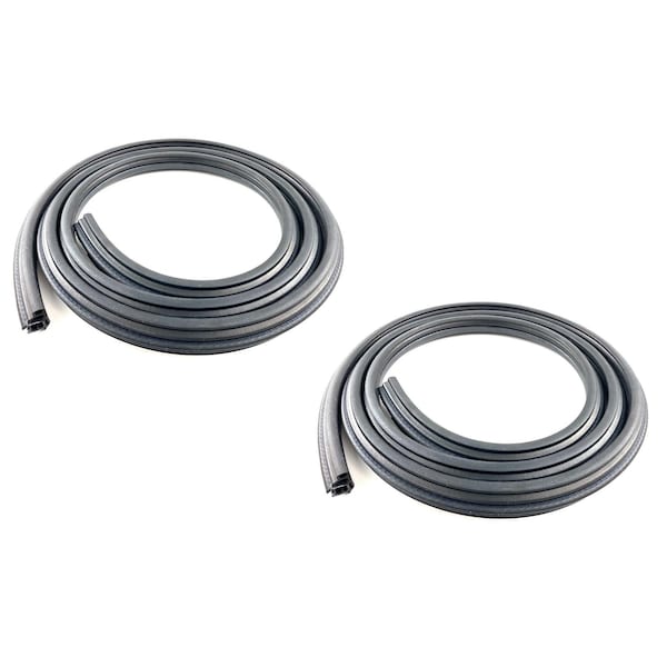 Fairchild Industries 0408 Ford F150 Crew Cab Door Seal On Body Kit Front LHRH On Body, OEM7L3Z 1620708A7L3Z 1620709A KF3092 - main